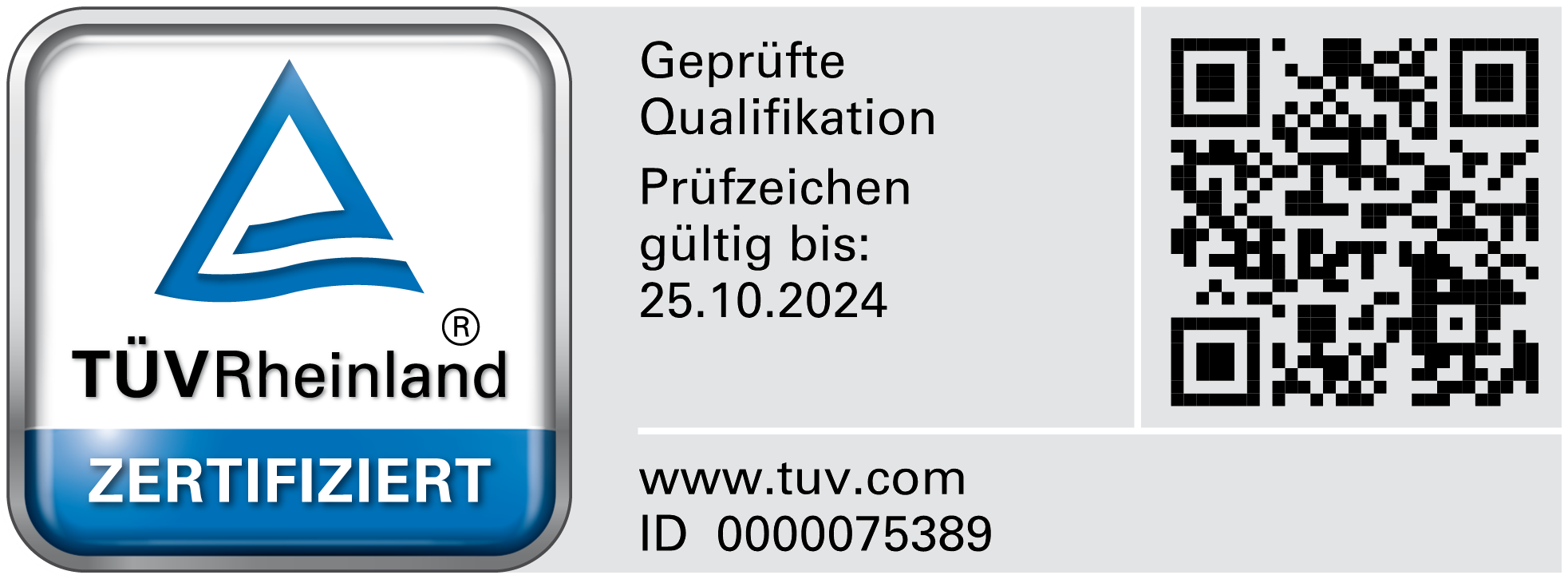 Geprüfte Qualifizierung